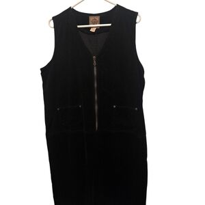 Black Courderoy Woman's Jumper, Size L